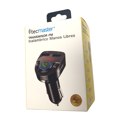 Transmisor Fm Tecmaster Bluetooth-3