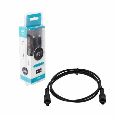 Cable Optico Audio Digital Toslink 1.85mts IRT-0