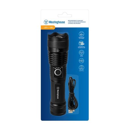 Linterna Led Recargable 1200 Lm Westinghouse -1