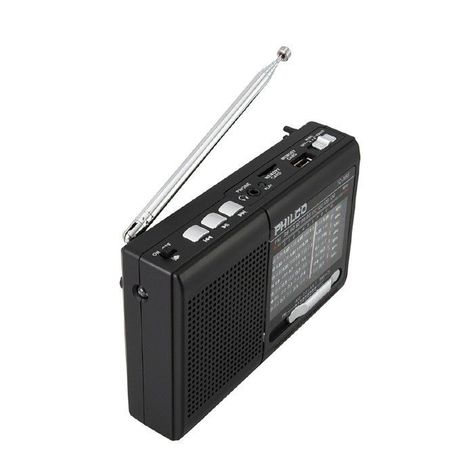Radio Portatil Philco IC-X65 Multibandas Usb-2