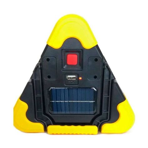 Triangulo Emergencia Led Recargable Solar Tecnolab-3