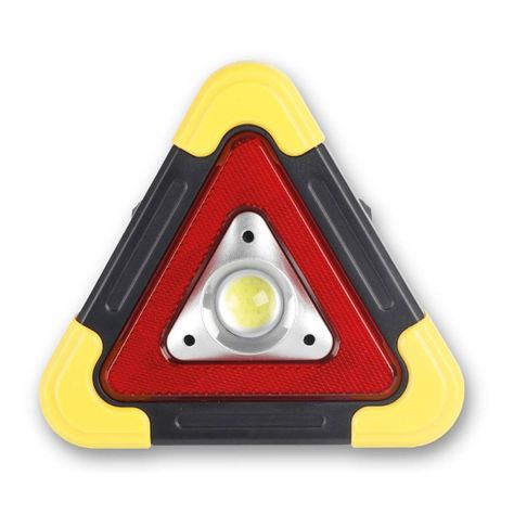 Triangulo Emergencia Led Recargable Solar Tecnolab-0