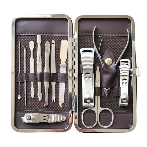 Kit Manicura, Pedicura, Rostro 12 Piezas 19723-0