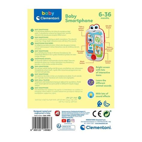 Baby Smartphone Para Bebe Clementoni-3