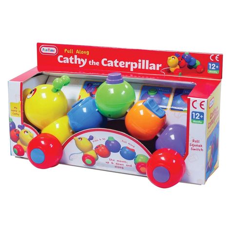 Juego de Arrastre Cathy la oruga Fun Time-0