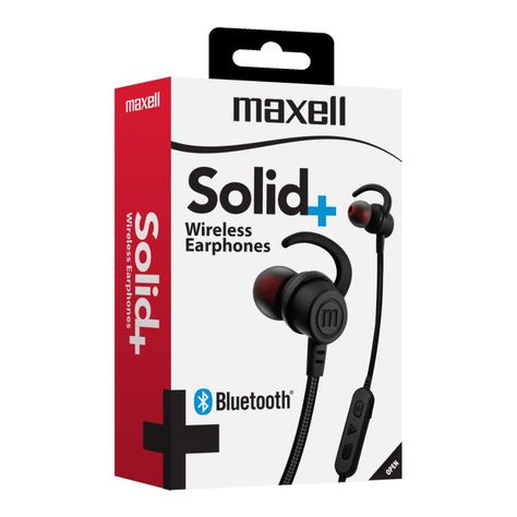 Audifonos BT Maxell Solid+ EB-BT100 Negro-1