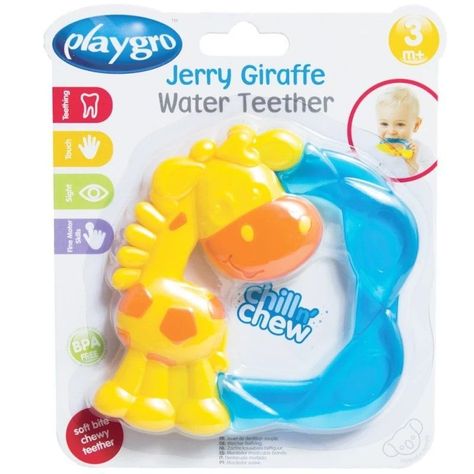 Mordedor De Agua Playgro Jerry Giraffe-3