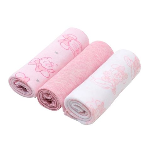 Pack 3 Tutos Suavecitos Rosado Minnie-2