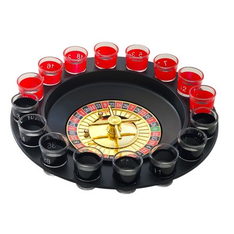 Ruleta Shots Juego de Tragos x 16 Piezas 11184-4