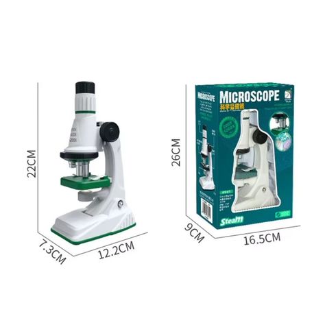 Microscopio Infantil Educativo Aumento 1200X 55277-1
