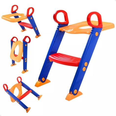 Adaptador Asiento Entrenador de Inodoro Niños con Escalera-1