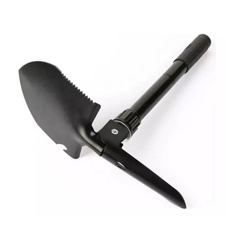 Mini Pala Plegable portátil Multiusos Negra 12455-1