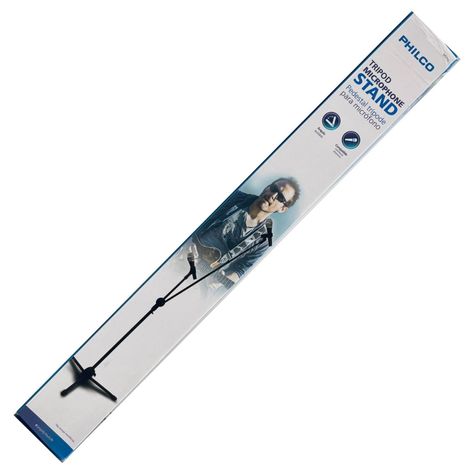 Atril Para Microfono con Boom Metalico Philco-1