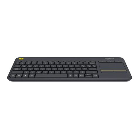 Teclado Inalambrico Logitech K400 Con Touch Pad-4