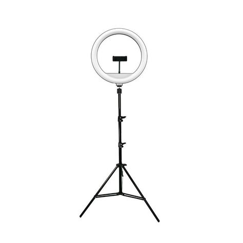 Aro De Luz Led 26cm Con Tripode Fujitel-2