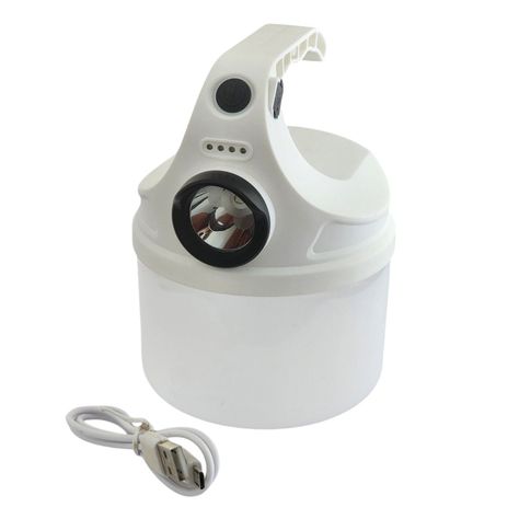 Linterna 2 en 1 Frontal y Farol con Carga USB 15356-6