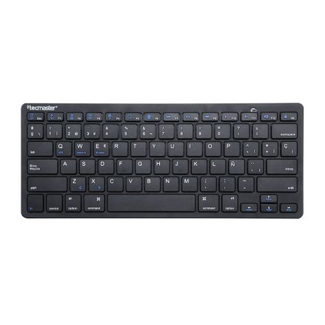 Mini Teclado Bluetooth Tecmaster Negro-0