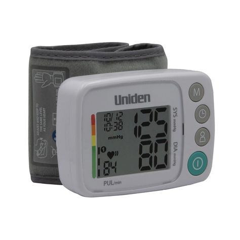 Medidor Presion Arterial Uniden Muñeca AM-2102-0