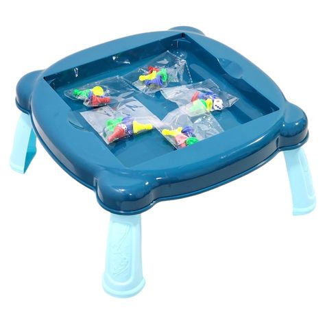 Mesa de Juego 2 en 1 Ludo y Parchís + Accesorios 55211-4