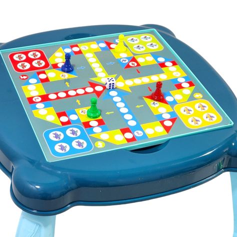 Mesa de Juego 2 en 1 Ludo y Parchís + Accesorios 55211-5