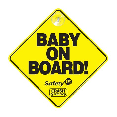 Letrero Baby On Board Safety 1st-0