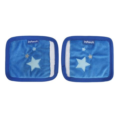 Pack 2 Protector De Cinturón de Seguridad Azul Infanti-1