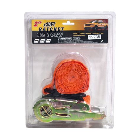 Eslinga de Amarre con trinquete 2" x 20ft 6 Metros 12238-0