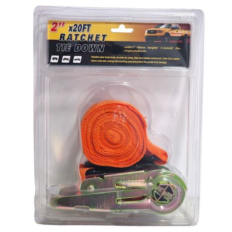 Eslinga de Amarre con trinquete 2" x 20ft 6 Metros 12238-3