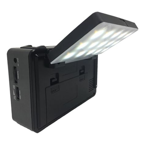 Radio Solar Recargable IRT Con Lampara 8 bandas-1