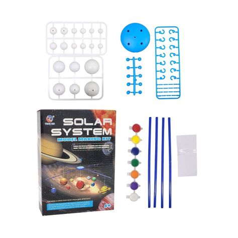 Kit Juego de Ciencia Para Armar y Pintar Sistema Solar 55631-3