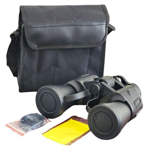 Binoculares Aumento 20x50 High Quality Negro 20036-7