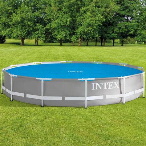 Cubierta Piscina Solar De Polietileno Azul 3,66m Intex 28012-6
