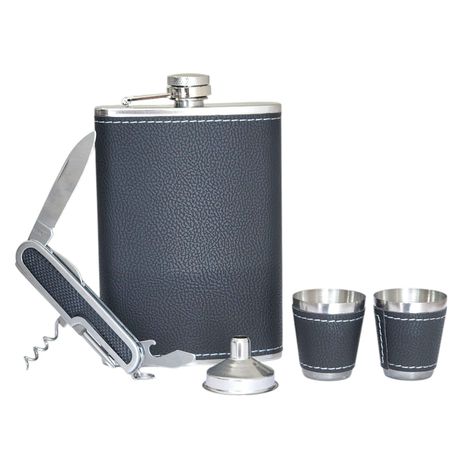 Set Petaca Licores 9oz (270ml) 4 Accesorios 16584-0