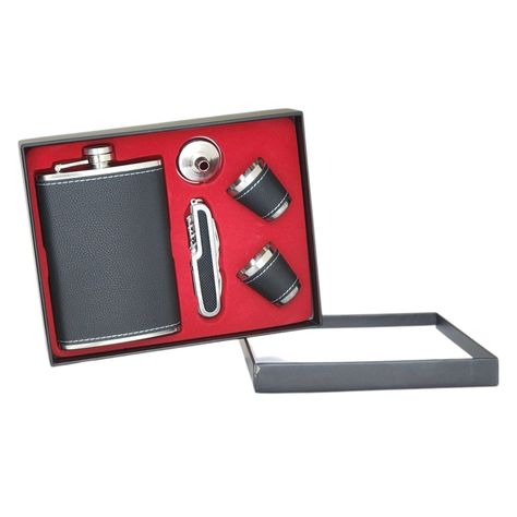 Set Petaca Licores 9oz (270ml) 4 Accesorios 16584-1