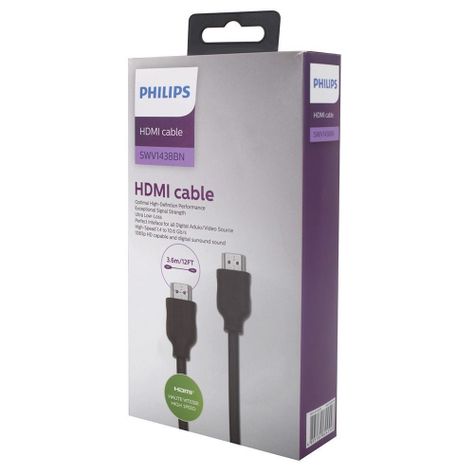 Cable HDMI Philips 3.6 Mts Full HD-1