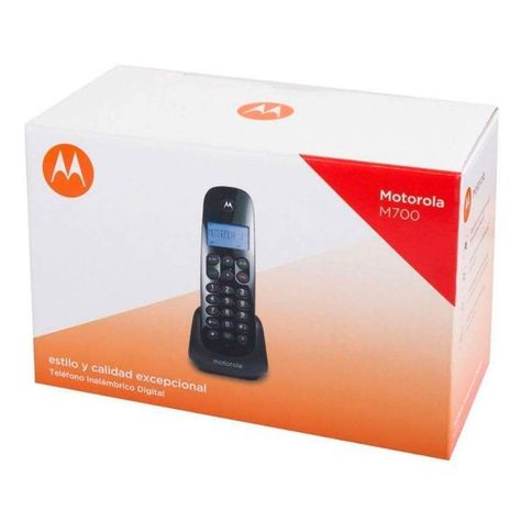 Telefono Inalambrico Motorola M700 Negro-2