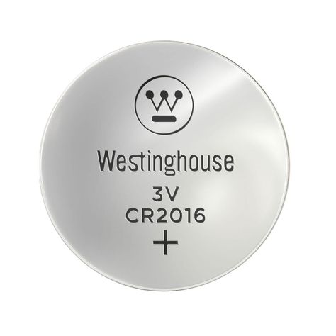 Pack 5 Pilas Cr2016 Tipo Botón Westinghouse-1