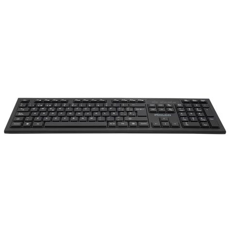 Teclado Inalámbrico 105 Teclas Negro Philco W601N-0