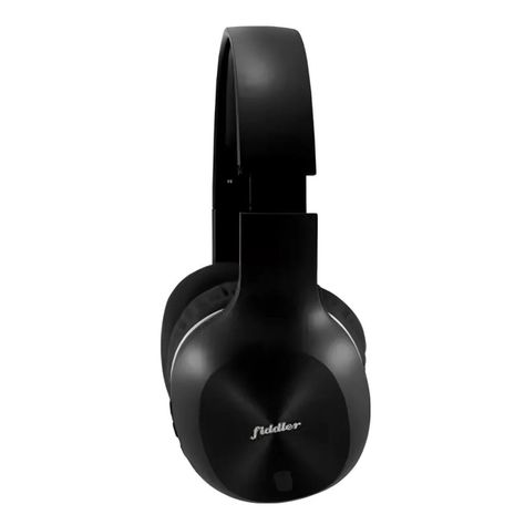 Audífonos Bluetooth On-Ear Fiddler con Manos Libres Negro-1