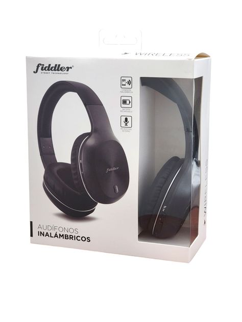 Audífonos Bluetooth On-Ear Fiddler con Manos Libres Negro-6