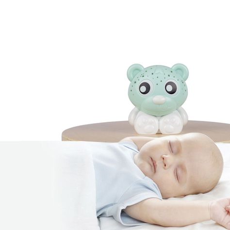 Proyector Espanta Cuco Osito Verde Playgro-2