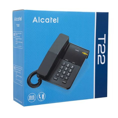 Teléfono Fijo Sobremesa Alcatel T22 Negro-2