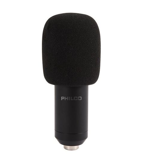 Microfono Condensador Streaming Philco -2