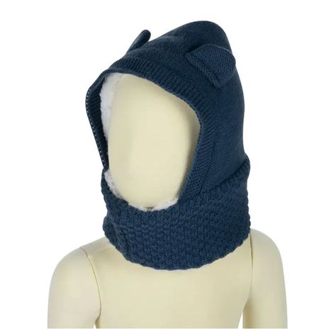 Gorro Pasamontaña Niño Talla L Infanti 2 a 4 años Azul-0