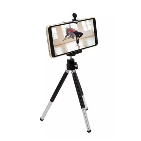 Mini Trípode para Smartphone Metálico Ajustable Philco TR217-6
