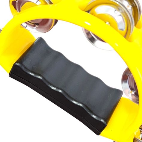 Pandero Musical Media Luna Hendrix Amarillo 20x20 cm-3