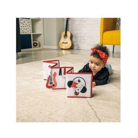 Libro Tiny Rockers para Bebe doble cara de Tiny Love-3