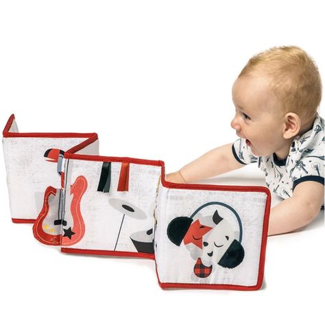 Libro Tiny Rockers para Bebe doble cara de Tiny Love-4