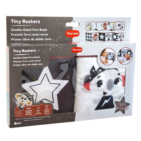 Libro Tiny Rockers para Bebe doble cara de Tiny Love-6