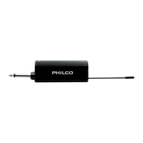Micrófono Inalámbrico Philco UHF WM311-1